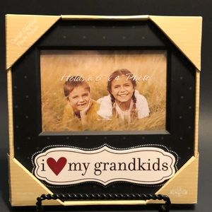 I ❤️ my grandkids picture frames NWT set of two